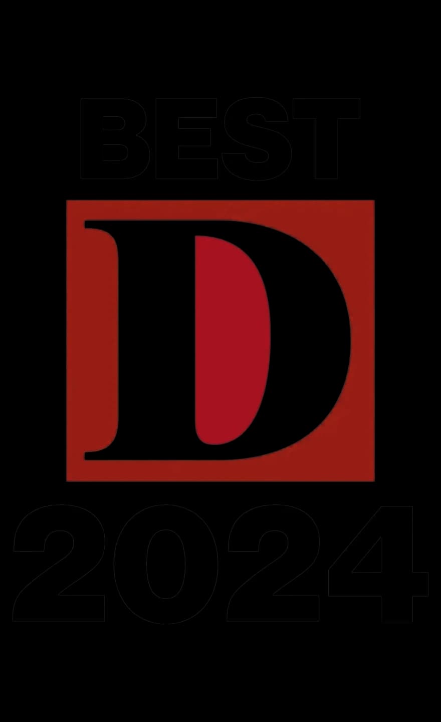 D Magazine Best 2024 award badge